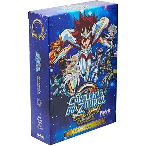 Dvd N - Box Cavaleiros do Zodiaco Omega 1º Temporada Vol 2