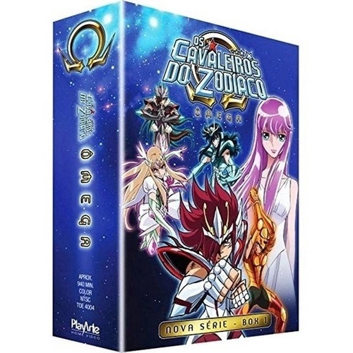 Os Cavaleiros Do Zodíaco - Ômega – 2ª Temporada - Volume 1 - [Blu-ray]