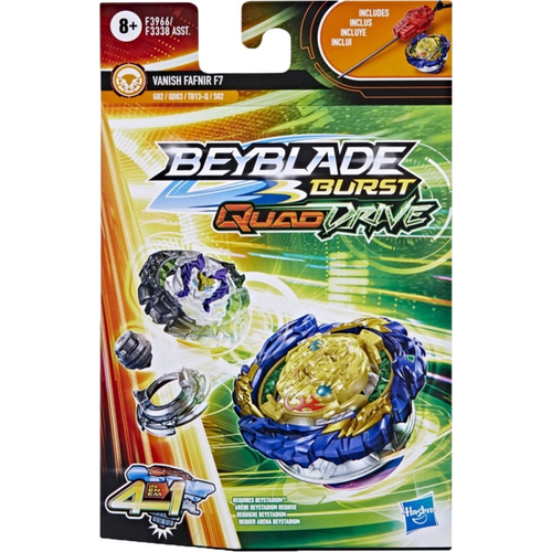 Brinquedo Beyblade Burst Quaddrive Vanish Fafnir F7 Hasbro F3966 F3338 ...