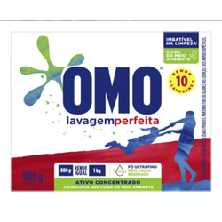 Sabão em Pó omo Lavagem Perfeita 800g é boa?