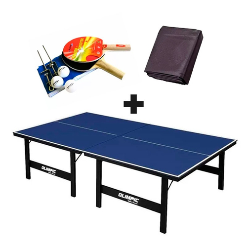 Mesa De Ping Pong Profissional Especial Mdf Dobrável Escolar