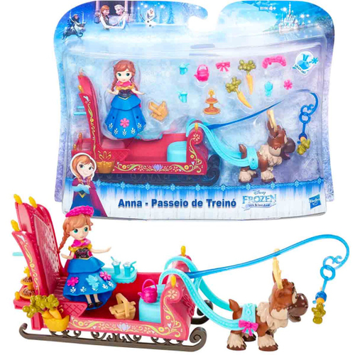 Boneca Frozen 2 Com Duas Trocas De Roupa Anna E5500 Hasbro