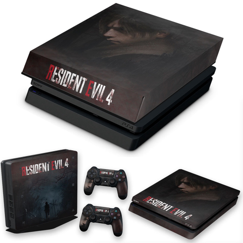 Capa Case e Skin Compatível Xbox One Fat Controle - Resident Evil