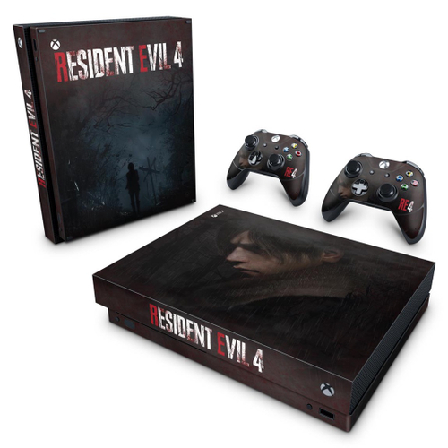 Adesivo Compatível Xbox One Slim X Controle Skin - Resident Evil 4