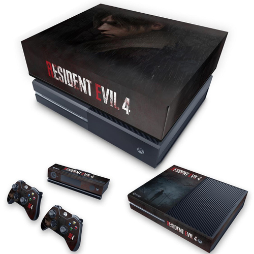 Skin xbox one fat Adesiva Resident Evil 4 Remake em Promoção na