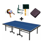 Mesa de ping pong mdf 15mm 1009 klopf c/ rodas, suporte E rede + kit  Raquetes e Bolinhas 5055 em Promoção na Americanas