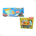 Brinquedo Tapete Hot Wheels Pista Com 1 Carrinho Infantil