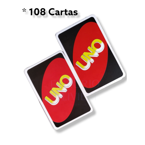 Jogo Uno 108 Cartas