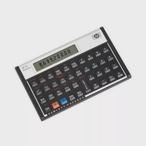 Calculadora Financeira Hp 12c Platinum 130 Funções Original no Shoptime Calculadora Financeira Hp 12c Platinum 130 Funções Original no Shoptime