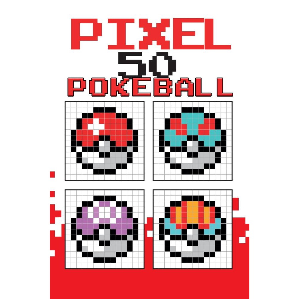 Pokeballs contest pixel art