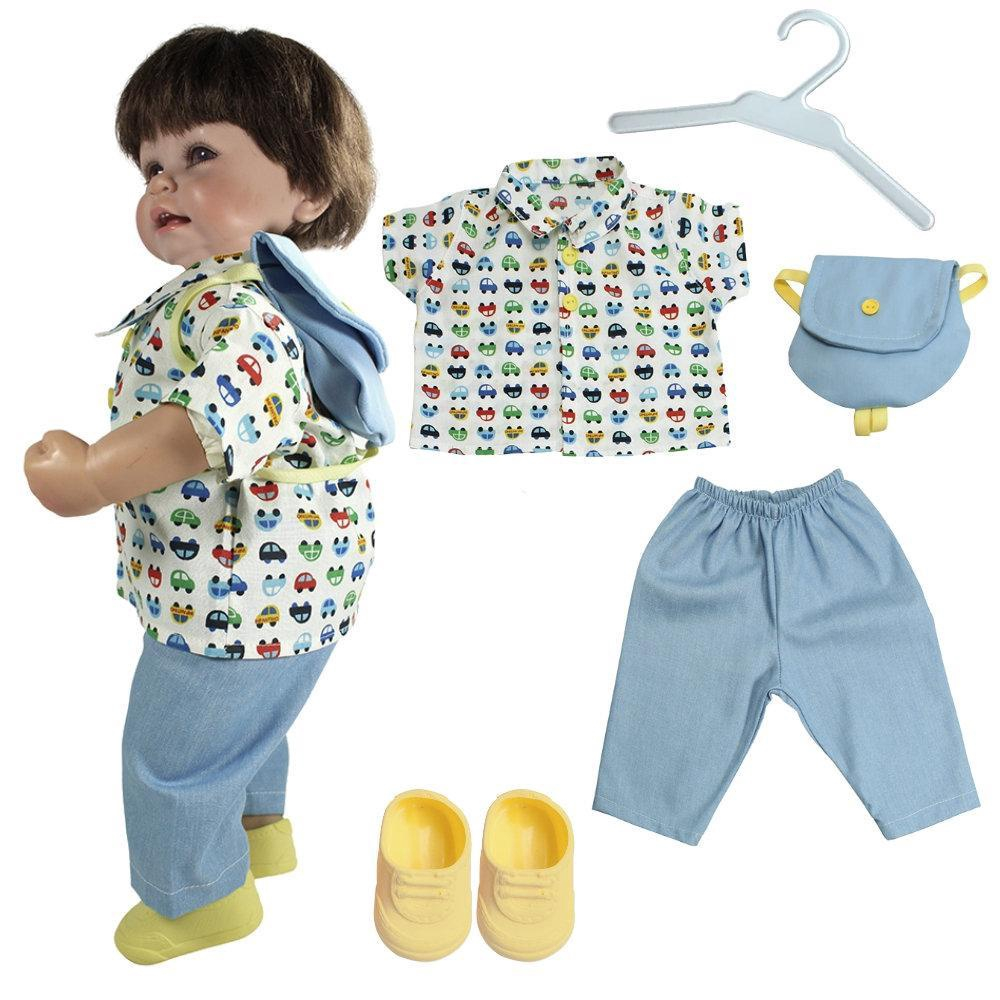 Set de Roupa para Boneco Reborn (vários modelos), Carrinhos de licença