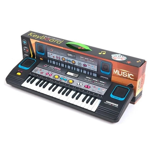 Brinquedo Musical Teclado Infantil Piano 37 Teclas Microfone no Shoptime