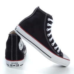Menor preço em Tênis All-Star Chuck Taylor Cano Alto Unissex Preto All