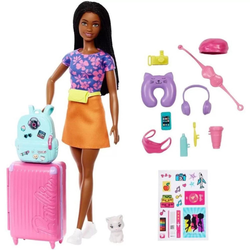 Cama boneca Barbie Conjunto Completo c com roupa de cama