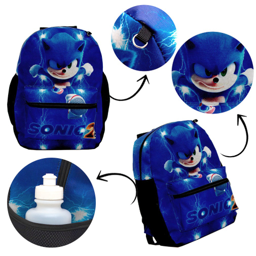 Kit Mochila de Rodinhas Infantil Sonic 2 + Boneco Pelúcia em Promoção na  Americanas