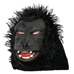 Mascara macaco chimpanzé com pelos latex Halloween carnaval em Promoção na  Americanas