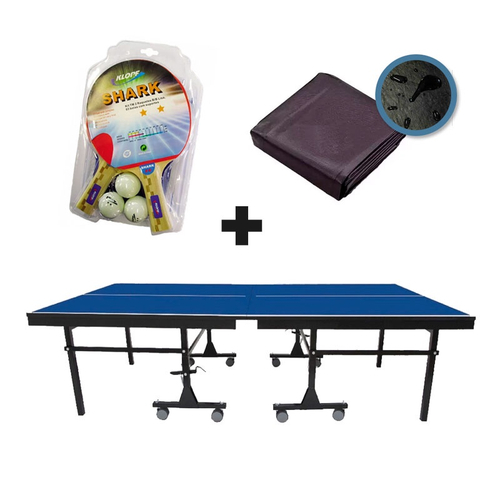 Kit Completo De Tênis De Mesa Ping Pong Luxo Klopf Cód 5031