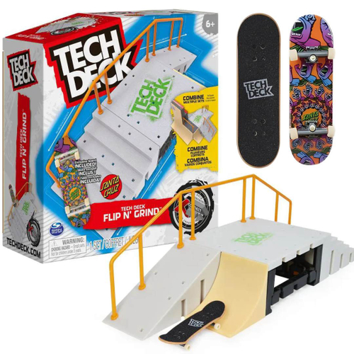 Kit 4 Skate De Dedo Mini Fingerboard C/ Acessórios Tech Deck