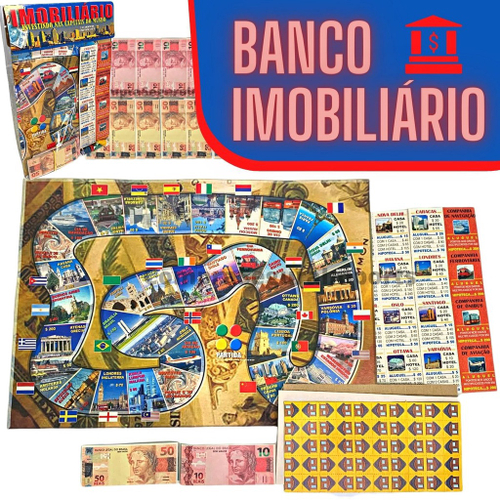 Banco Imobiliário Jogo De Tabuleiro