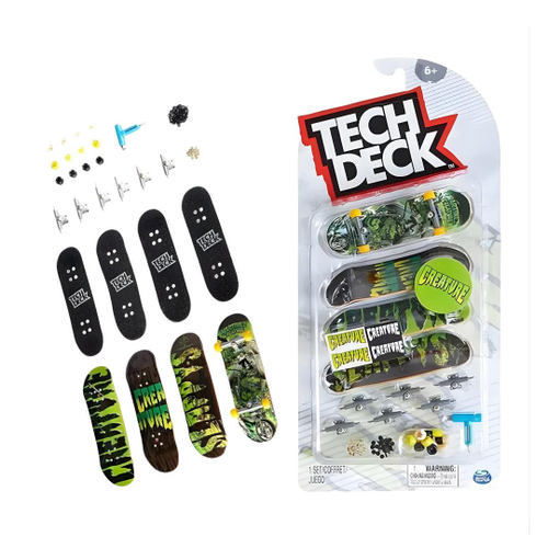 4 Porca Para Skate De Dedo Porquinha Tech Deck Figerboard