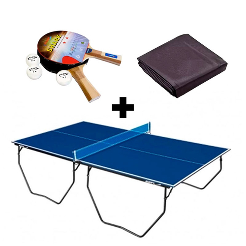 Mesa Ping Pong Klopf 1008 Mdf 25mm + Kit 5055 + Suporte 5034