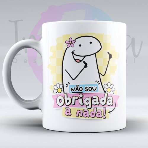 1 caneca xícara porcelana flork bento meme palito divertida - Envio Rápido, Magalu Empresas