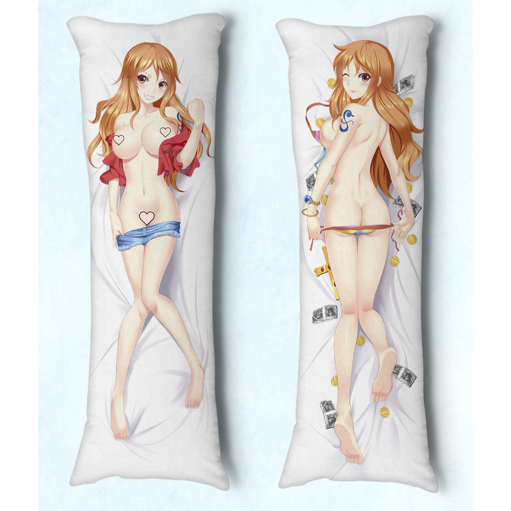 Capa Dakimakura 90x30cm One Piece Nami 02 em Promoção na Americanas