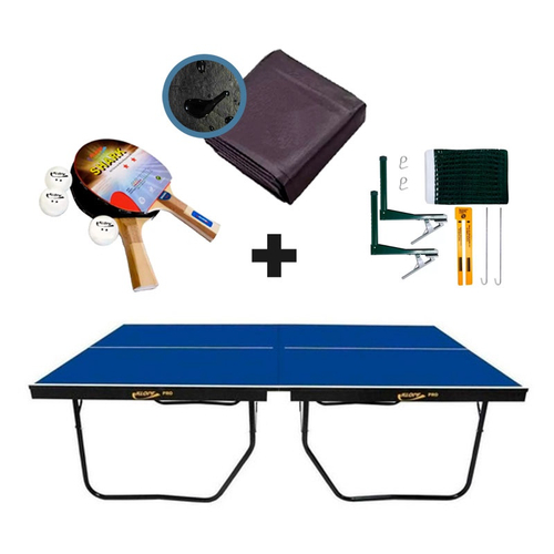 Mesa Ping Pong Klopf 1008 Mdf 25mm + Kit 5055 + Suporte 5034