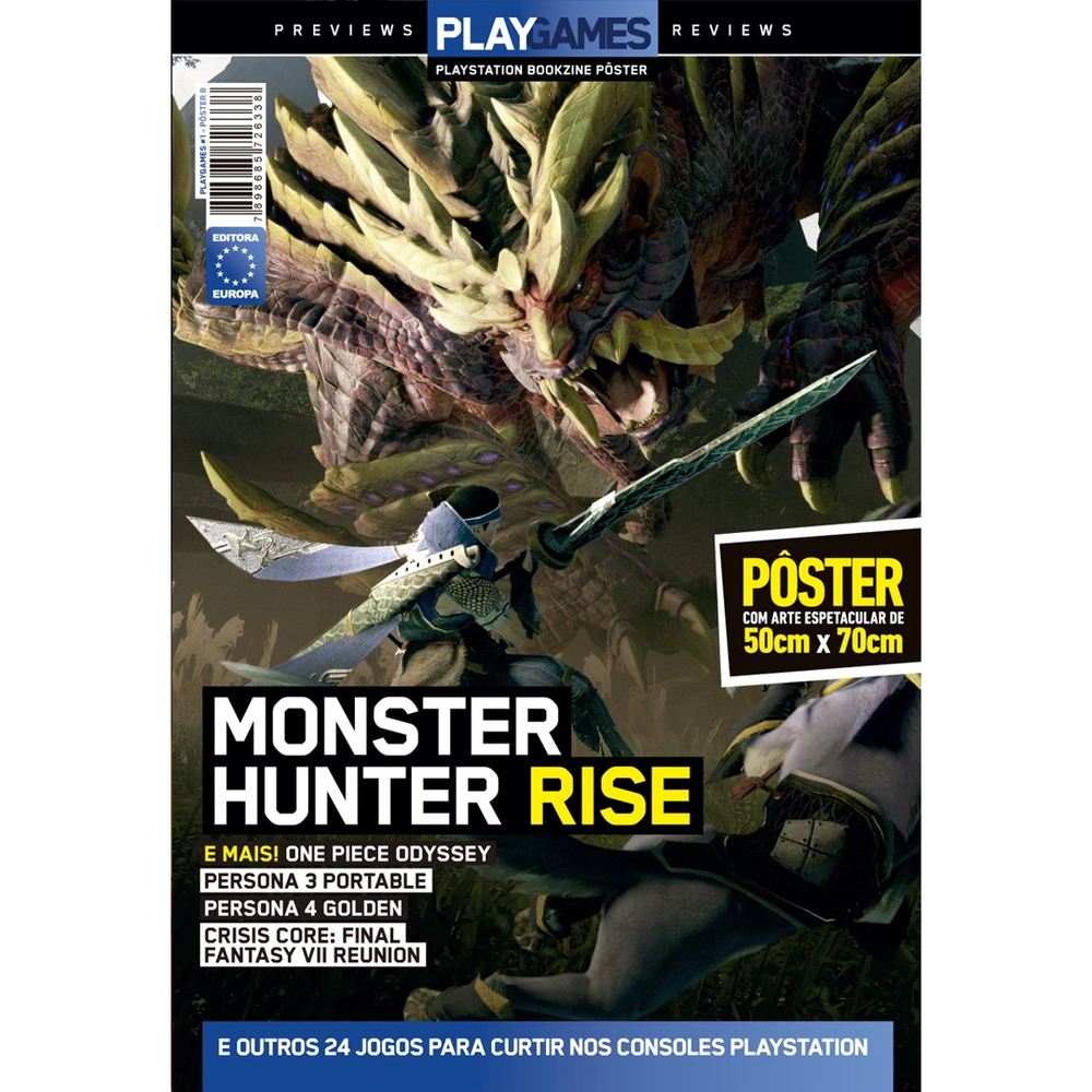 Editora Europa - Final Fantasy XVI - PlayGames Pôsterzine