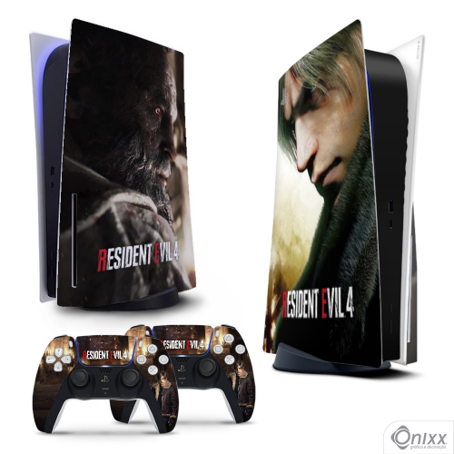 Capa Xbox One S Slim Anti Poeira - Resident Evil 2 Remake