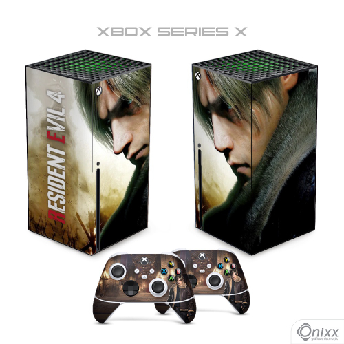 Skin xbox one X Adesiva Resident Evil 4 Remake em Promoção na Americanas