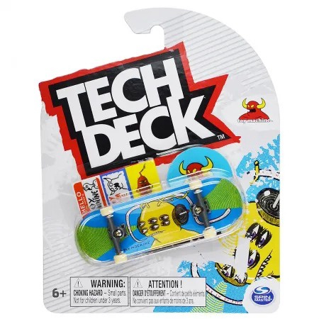 Skate de Dedo - Toy Machine Mãos - Tech Deck - Sunny