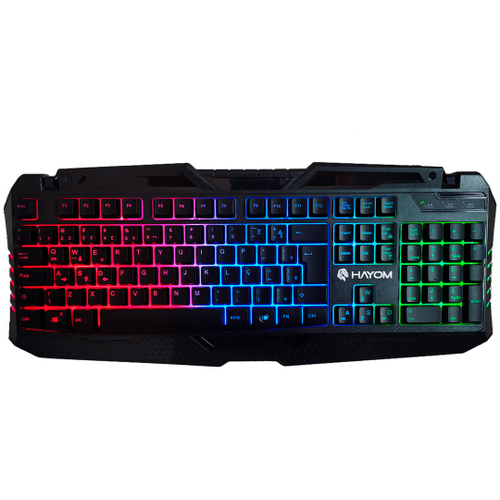 Teclado Gamer Semi Mecânico Led Melhor Resposta Tátil Durabilidade  Iluminação Para Jogos Conforto Na Digitação Pc