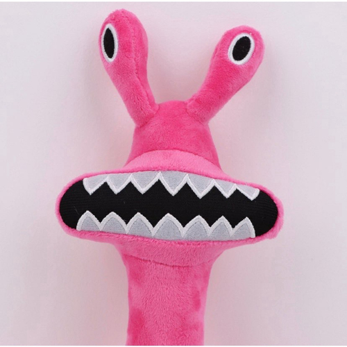 Pelúcia Rainbow Friends 45x30cm Pink Monstro Boneco Jogo