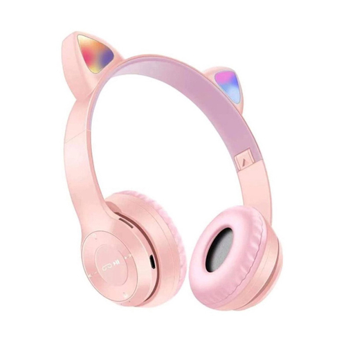 Fone de Ouvido Orelha Gato LED com 7 Cores Luz Headphone Bluetooth  Microfone na Americanas Empresas