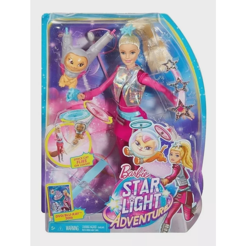 Barbie Aventura Nas Estrelas - Pet Galáctico - Gatinho Dlt53 - Ri Happy