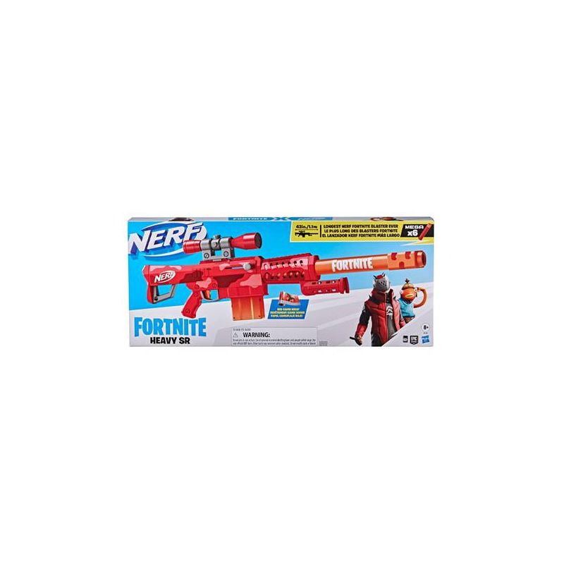 Lançador nerf Fortinite Heavy sr Blasted F0929 Brinquedo Camuflado Lança  Dardos Mega Mira Removível Diversão Criança Menino Menina Presente em  Promoção na Americanas