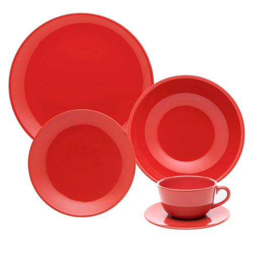 Aparelho Jantar/Chá Porcelana 16 Pçs Versa Garden Germer