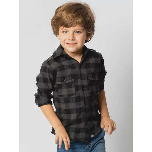 Camisa de flanela store infantil