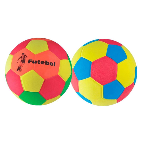 Bola De Futebol Infantil Amarela Pro rb Brinquedos 1001 em Promoção na  Americanas