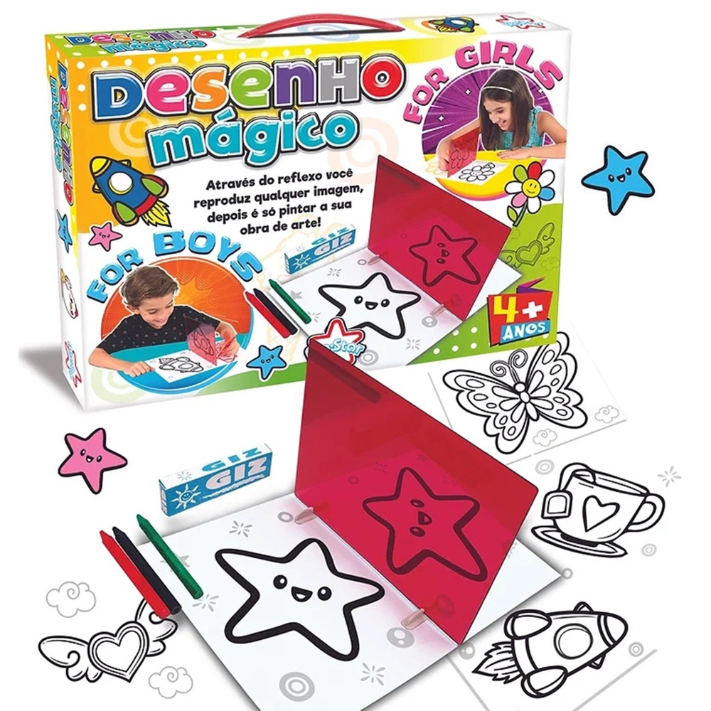 Jogo Desenho Magico For Boys Big Star em Promoção na Americanas