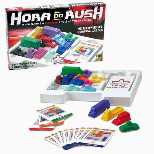 Kit Jogo Para Crianças 5 6 7 8 anos Hora Rush Desenho Mágico - Big