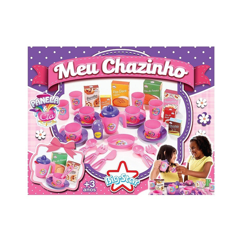 Kit Cozinha Infantil Jogo De Chá Chef