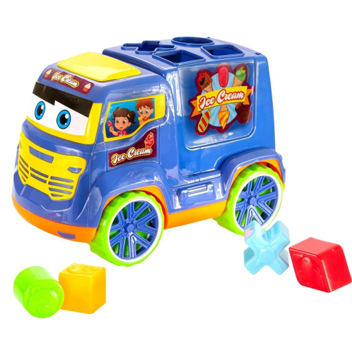 CARRINHO DE BRINQUEDO CAMINHÃO BOMBEIRO 95 PÇS - POLIBRINQ