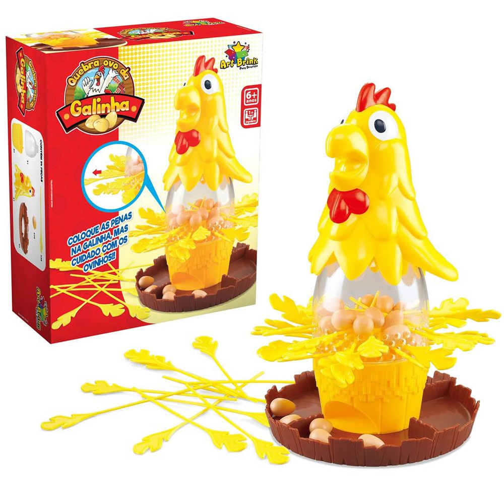 Em promoção! Sorte Da Galinha De Ovos Brinquedo Engraçado Frango Jogo De  Festa De Família Jogo