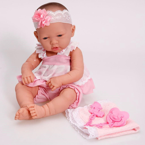 Boneca Reborn Linda Princesa Yasmin com Enxoval Completo no Shoptime