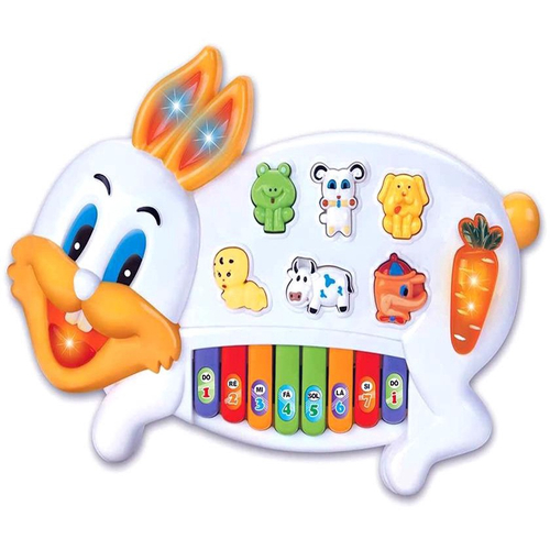 Piano Infantil Teclado Musical Educativo Bebe Criança Bichos Colorido em  Promoção no Oferta Esperta