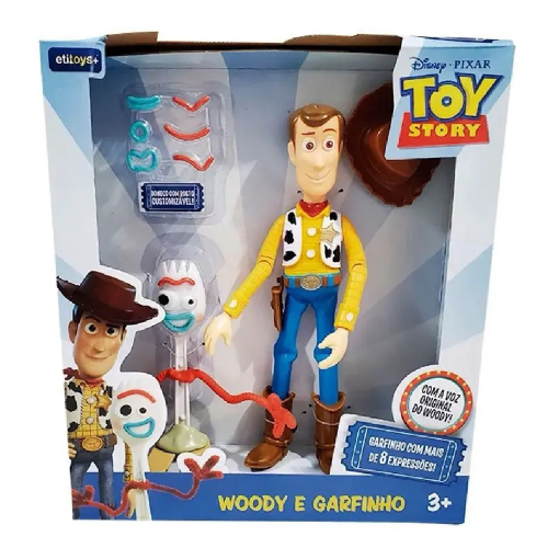 Kit Toy Story Encartelado - 4 Personagens no Shoptime