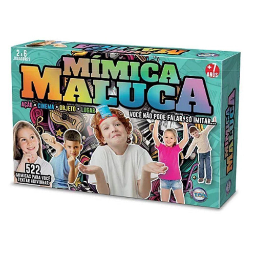 Jogo Fazendo Mimicas Educativo Brinquedo Infantil Divertido - Pais