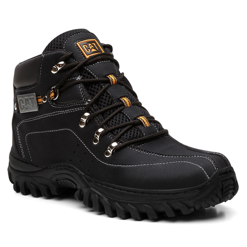 Bota Botina Coturno Masculino Adventure Caminhada em Lona